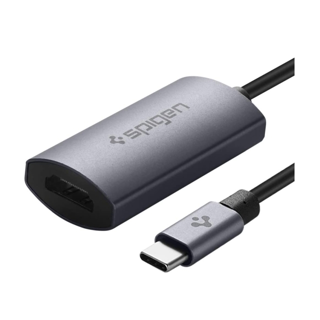 Адаптер SPIGEN - Essential CA400 USB-C Male to HDMI Female Adapter - Черный - 000CA25708