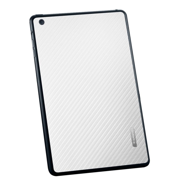 Защитная наклейка SPIGEN для Apple iPad Mini / Mini Retina - Белый карбон - SGP10067