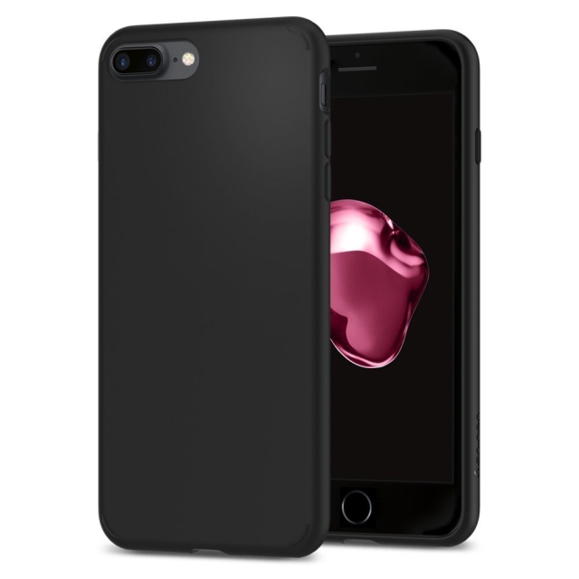 Чехол-капсула SPIGEN для iPhone 7 Plus / 8 Plus - Liquid Crystal - Черный-матовый - 043CS21451