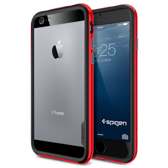 Бампер SPIGEN для iPhone 6s / 6 - Neo Hybrid EX - Красный - SGP11025