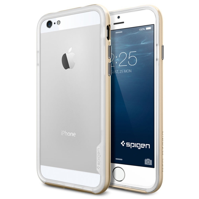 Бампер SPIGEN для iPhone 6s / 6 - Neo Hybrid EX - Шампань - SGP11028