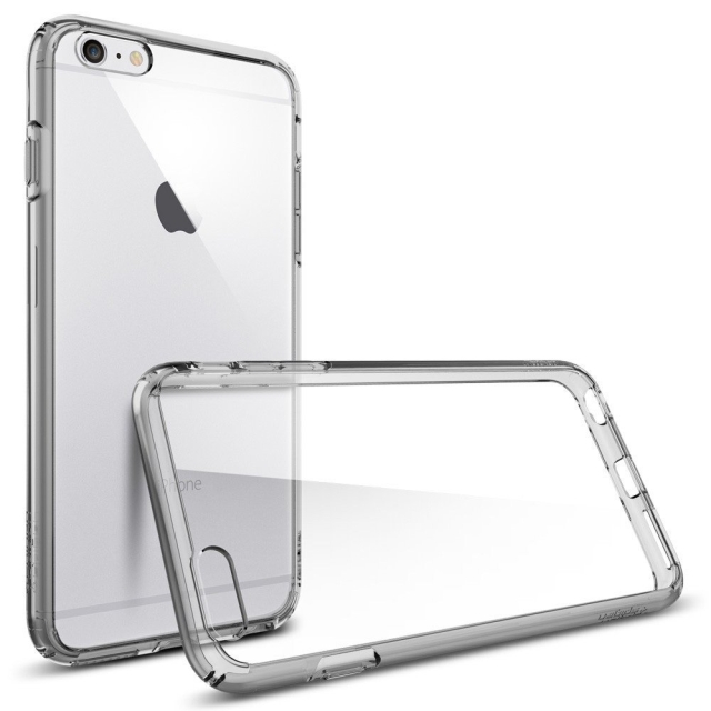 Чехол-гибрид SPIGEN для iPhone 6s Plus / 6 Plus - Ultra Hybrid - Прозрачный космо - SGP11645
