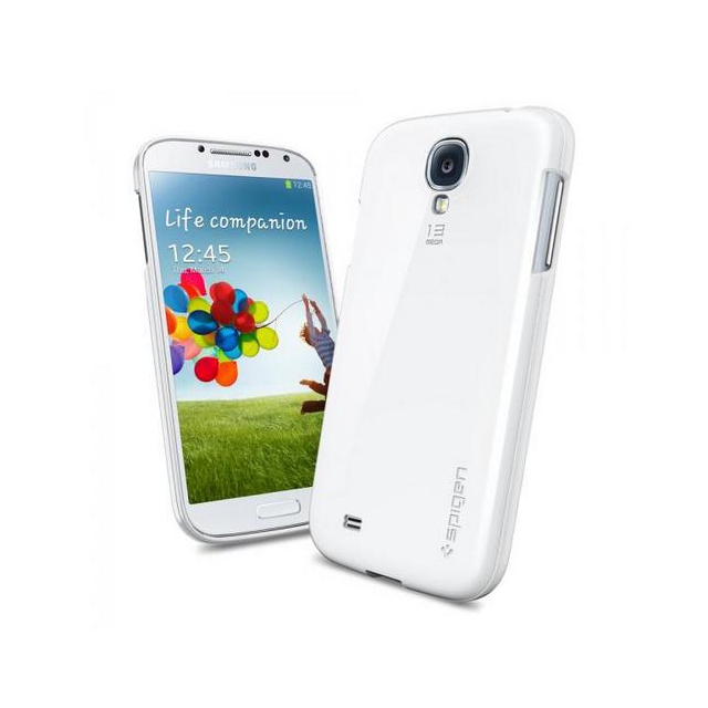 Чехол SPIGEN для Galaxy S4 - Bounce - Белый - SGP10213