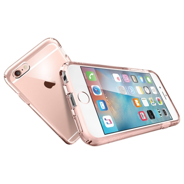 Чехол-гибрид SPIGEN для iPhone 6s / 6 - Ultra Hybrid - Розовый - SGP11722