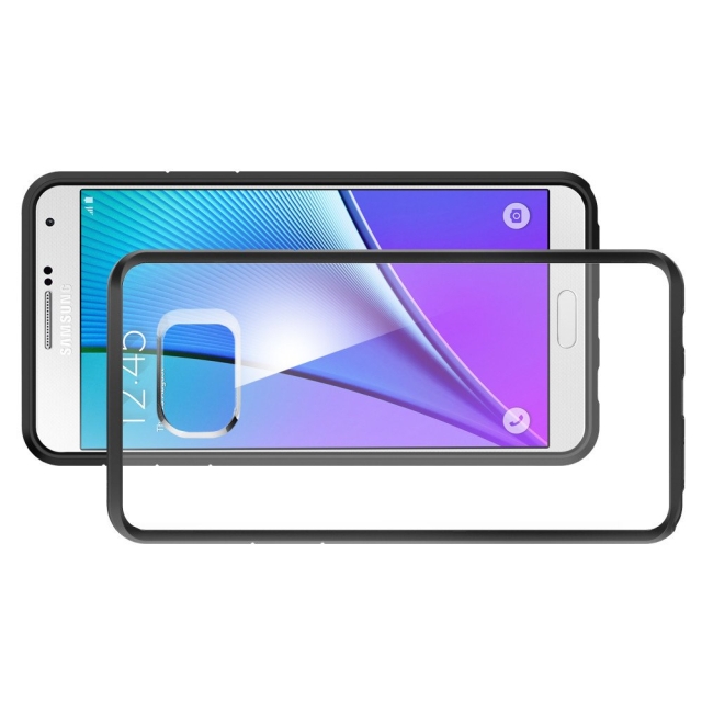 Чехол-гибрид SPIGEN для Galaxy Note 5 - Ultra Hybrid - Черный - SGP11709