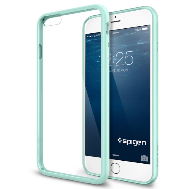 Чехол-гибрид SPIGEN для iPhone 6s Plus / 6 Plus - Ultra Hybrid - Мятный - SGP11052