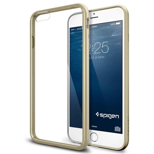 Чехол-гибрид SPIGEN для iPhone 6s Plus / 6 Plus - Ultra Hybrid - Шампань - SGP10895