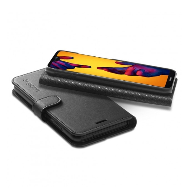 Чехол-книжка SPIGEN для Huawei P20 Lite - Wallet S - Черный - L22CS23078