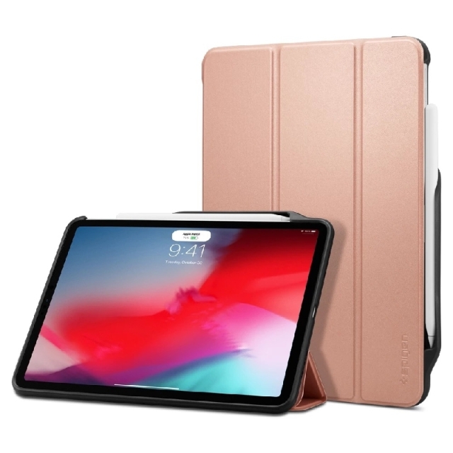 Чехол-книжка SPIGEN для iPad Pro 11 (2018) - Smart Fold 2 - Розовое золото - 067CS25211