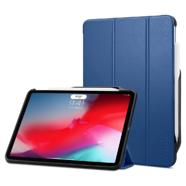 Чехол-книжка SPIGEN для iPad Pro 11 (2018) - Smart Fold 2 - Синий - 067CS25213