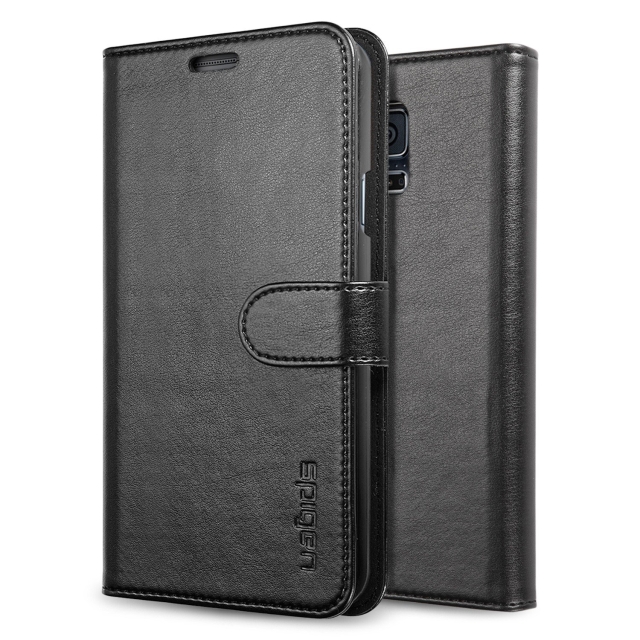 Чехол книжка SPIGEN для Galaxy S5 - Wallet S - Черный - SGP10818