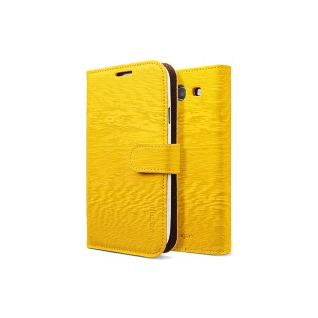 Чехол-книжка SPIGEN для Samsung Galaxy S3 - illuzion - Желтый - SGP09299