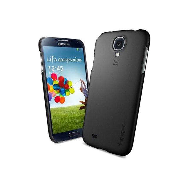 Чехол-накладка SPIGEN для Galaxy S4 - Ultra Fit - Черный - SGP10195