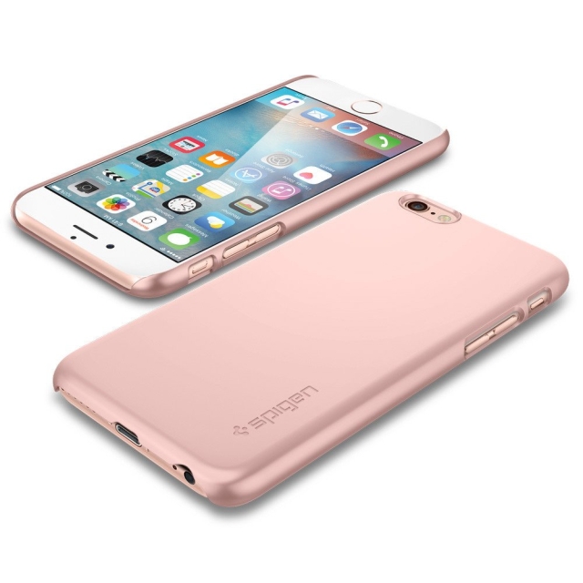 Чехол-накладка SPIGEN для iPhone 6 Plus / 6s Plus - Thin Fit - Розовое золото - SGP11765