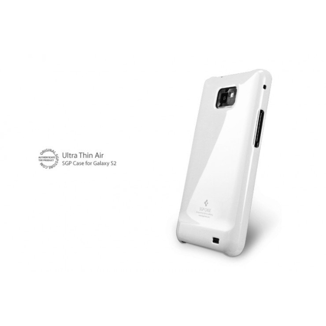 Чехол-накладка SPIGEN для Galaxy S2 - Ultra Thin Air - Белый - SGP07912