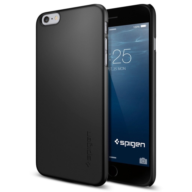 Чехол-накладка SPIGEN для iPhone 6s Plus / 6 Plus - Thin Fit - Черный - SGP11102