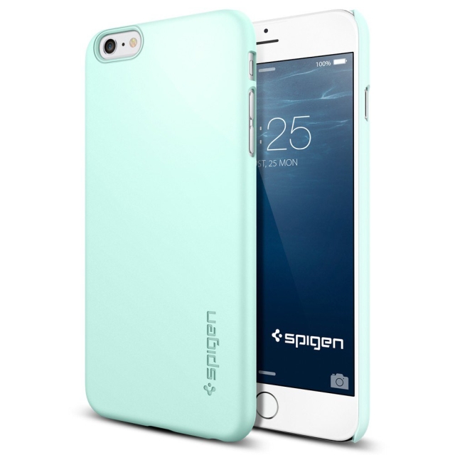 Чехол-накладка SPIGEN для iPhone 6s Plus / 6 Plus - Thin Fit - Мятный - SGP11100