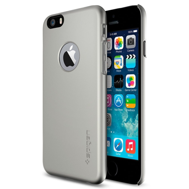 Чехол-накладка SPIGEN для iPhone 6s / 6 - Thin Fit A - Серебристый - SGP10942