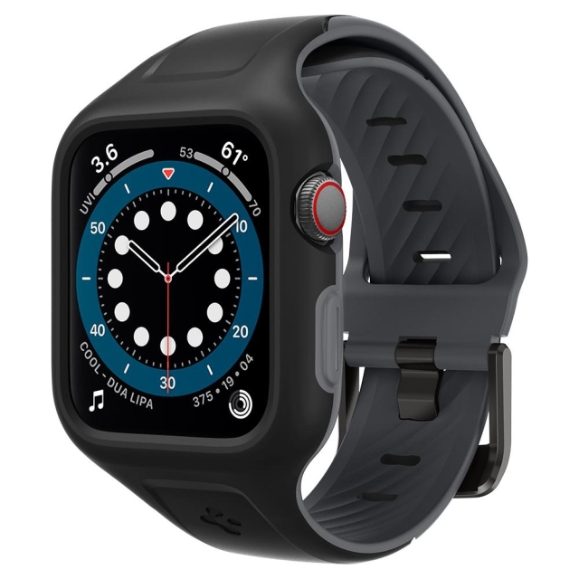 Чехол SPIGEN для Apple Watch SE / 6 / 5 / 4 (40mm) - Liquid Air Pro - Черный - AMP02020