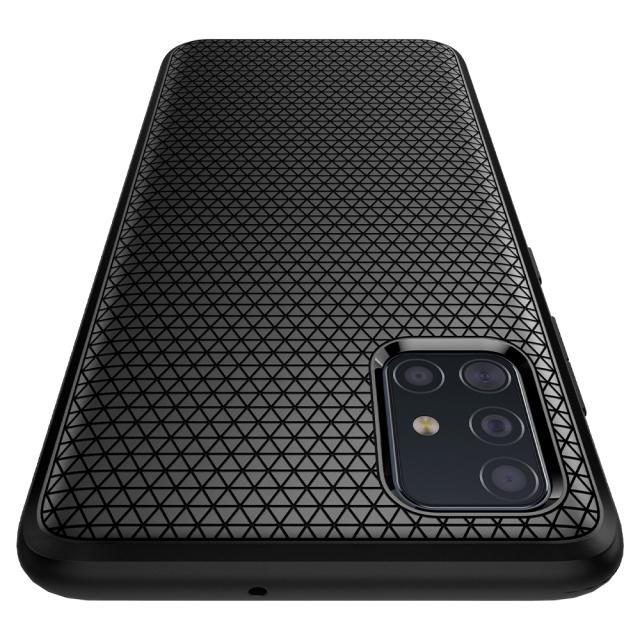 Чехол SPIGEN для Galaxy A51 - Liquid Air - Матово-черный - ACS00601