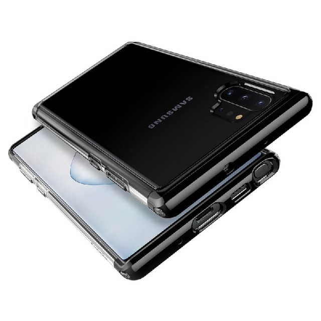 Чехол SPIGEN для Galaxy Note 10 Plus - Neo Hybrid NC - Черный - 627CS27473