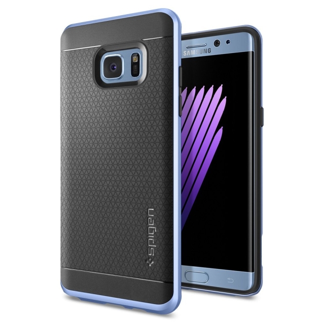 Чехол SPIGEN для Galaxy Note 7 - Neo Hybrid - Голубой - 562CS20667