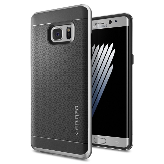 Чехол SPIGEN для Galaxy Note 7 - Neo Hybrid - Серебристый - 562CS20570