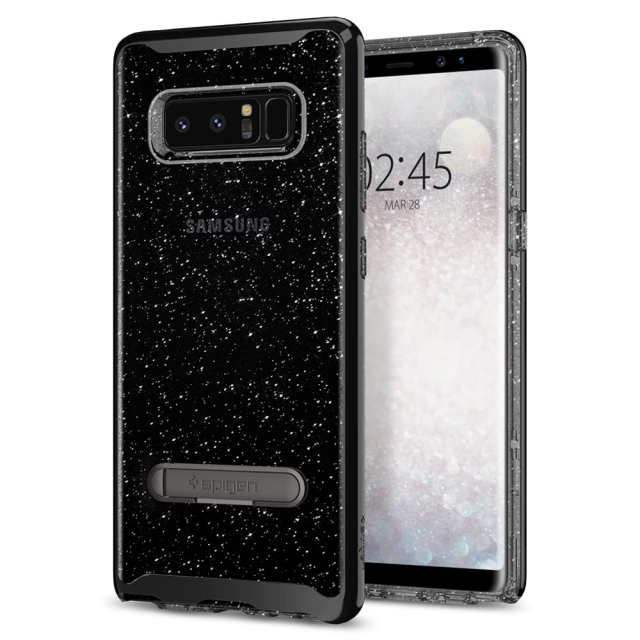 Чехол SPIGEN для Galaxy Note 8 - Crystal Hybrid Glitter - Space кварц - 587CS21843