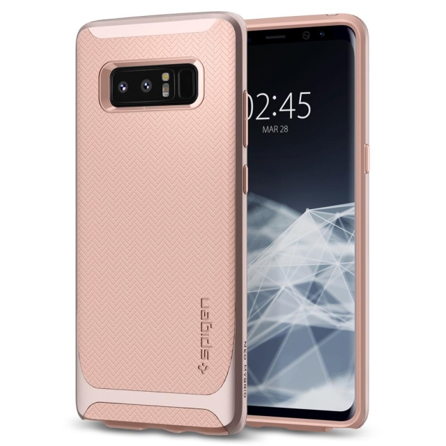 Чехол SPIGEN для Galaxy Note 8 - Neo Hybrid - Светло-розовый - 587CS22088