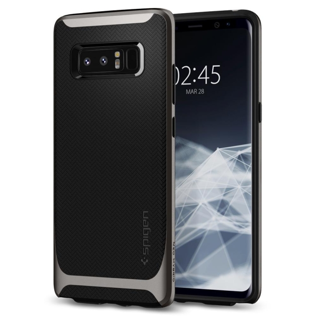 Чехол SPIGEN для Galaxy Note 8 - Neo Hybrid - Темно-серый - 587CS22084