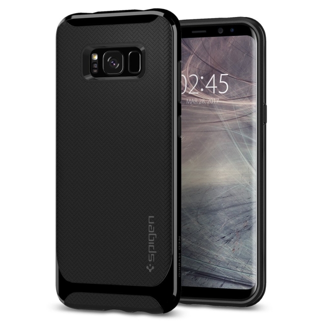 Чехол SPIGEN для Galaxy S8 - Neo Hybrid - Черный - 565CS21599