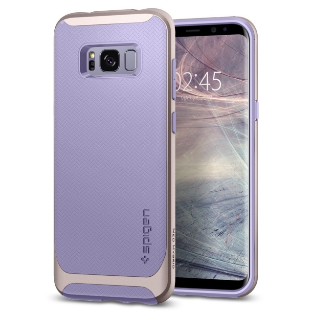 Чехол SPIGEN для Galaxy S8 - Neo Hybrid - Фиолетовый - 565CS21596