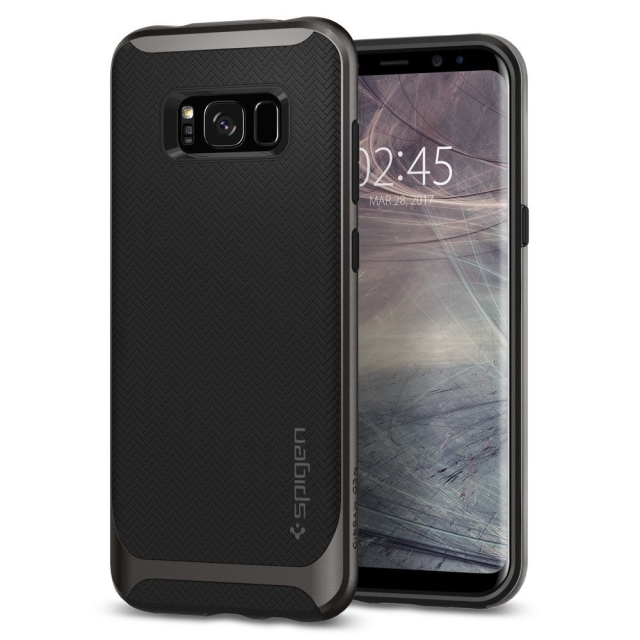 Чехол SPIGEN для Galaxy S8 - Neo Hybrid - Темно-серый - 565CS21594