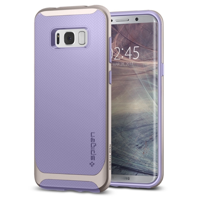 Чехол SPIGEN для Galaxy S8 Plus - Neo Hybrid - Фиолетовый - 571CS21648
