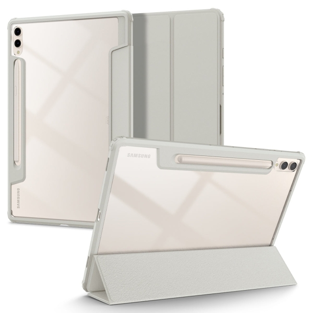 Чехол SPIGEN для Galaxy Tab S9 Plus - Ultra Hybrid Pro - Серый - ACS06836
