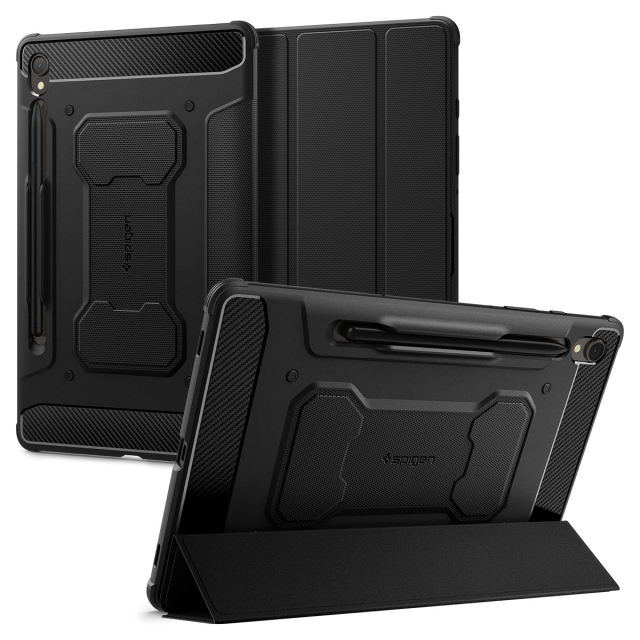 Чехол SPIGEN для Galaxy Tab S9 - Rugged Armor Pro - Черный - ACS06540