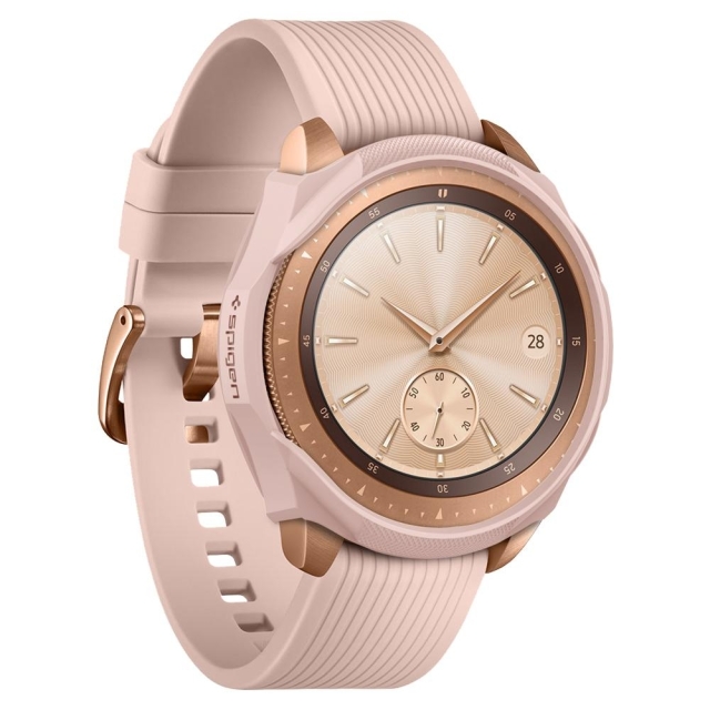 Чехол SPIGEN для Galaxy Watch (46mm) - Liquid Air - Розовое золото - 600CS25050