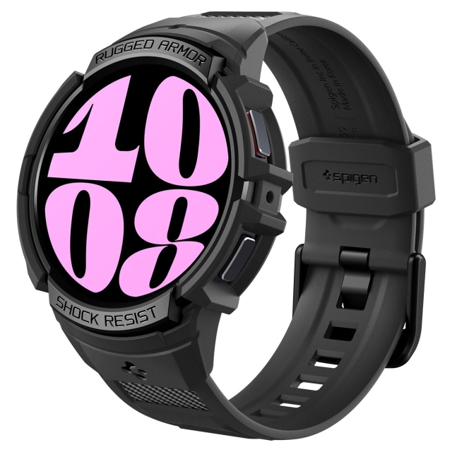 Чехол SPIGEN для Galaxy Watch 6 (40mm) - Rugged Armor Pro - Черный - ACS06501