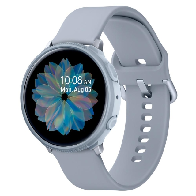 Чехол SPIGEN для Galaxy Watch Active 2 (44mm) - Liquid Air - Серый - ACS00817