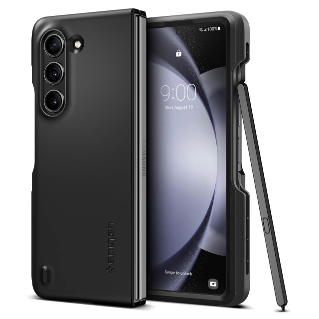 Чехол SPIGEN для Galaxy Z Fold 5 - Thin Fit P (S Pen) - Черный - ACS06209