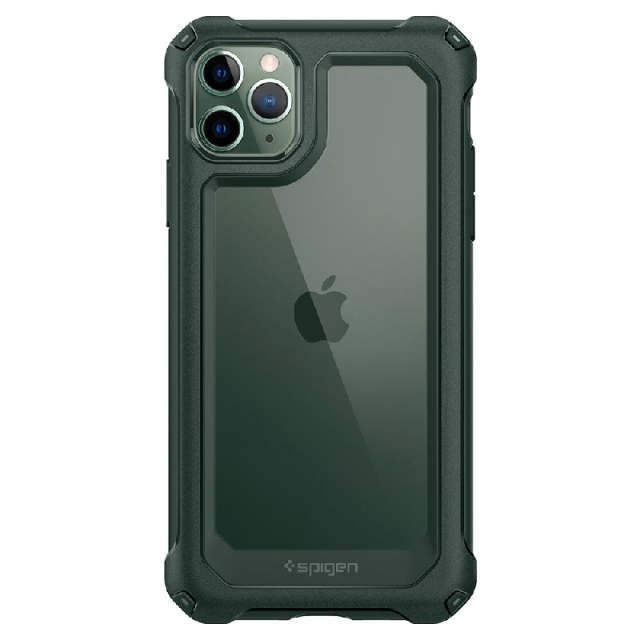 Чехол SPIGEN для iPhone 11 Pro - Gauntlet - Темно-зеленый - 077CS27105