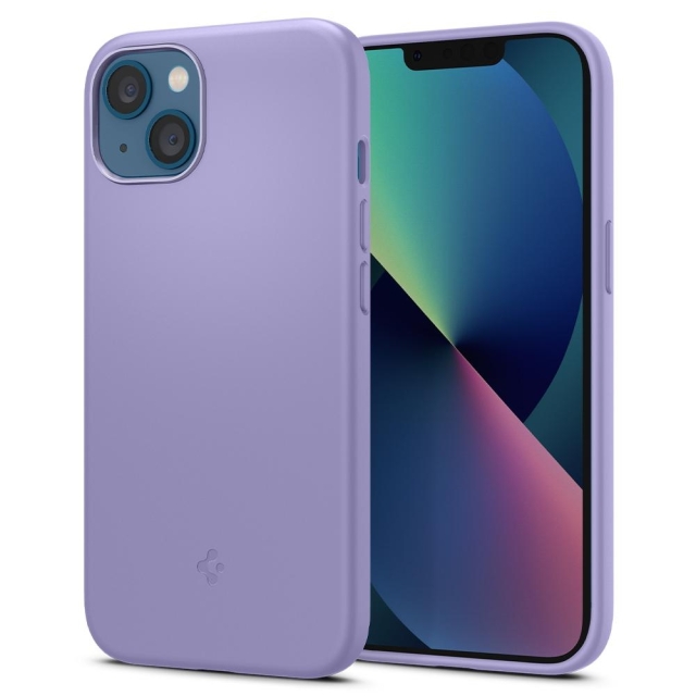 Чехол SPIGEN для iPhone 13 Mini - Silicone Fit - Фиолетовый - ACS03342