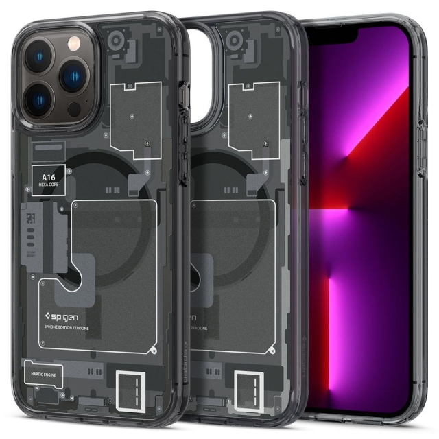 Чехол SPIGEN для iPhone 13 Pro Max - Ultra Hybrid (MagFit) Zero One - Разноцветный - ACS05450