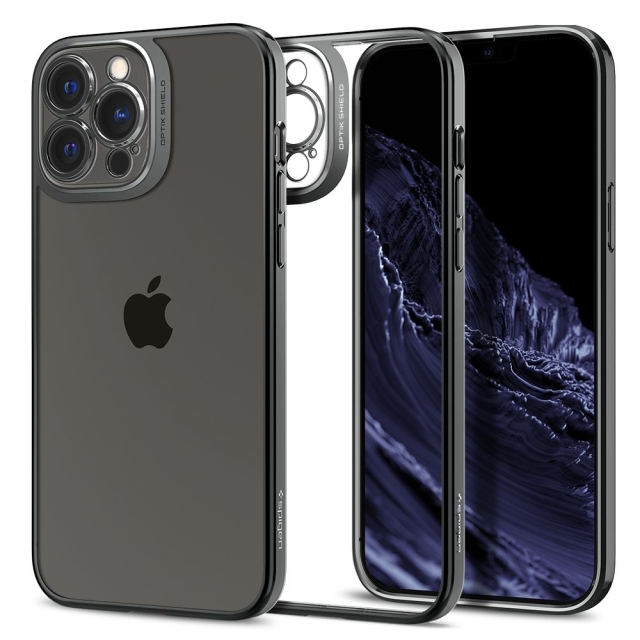 Чехол SPIGEN для iPhone 13 Pro - Optik Crystal - Серый - ACS03288