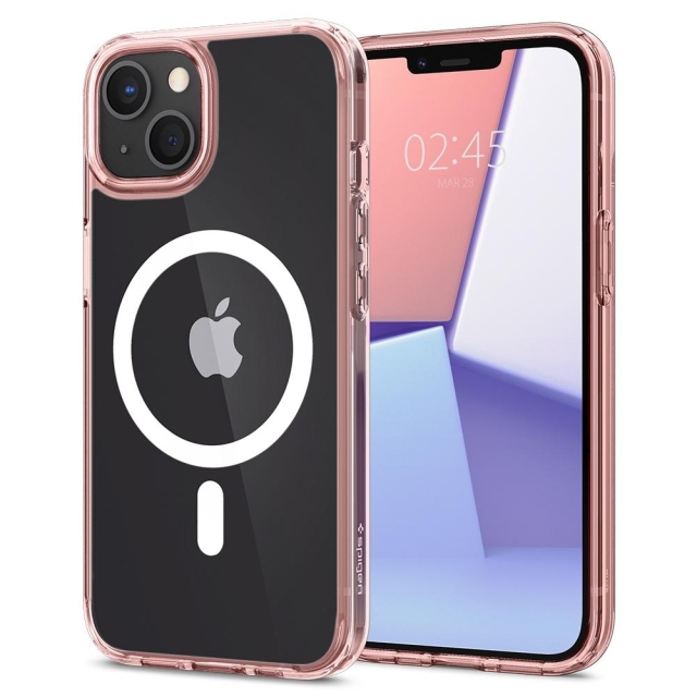 Чехол SPIGEN для iPhone 13 - Ultra Hybrid Mag (MagFit) - Розовый - ACS03530