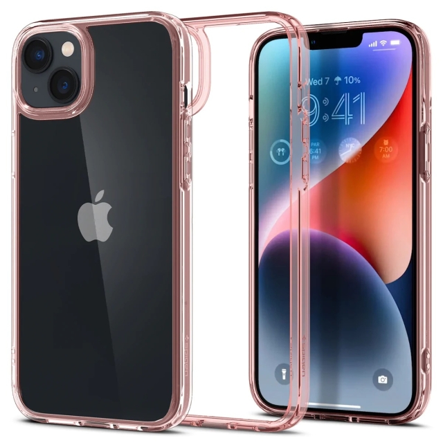 Чехол SPIGEN для iPhone 14 Plus - Ultra Hybrid - Розовый - ACS04897