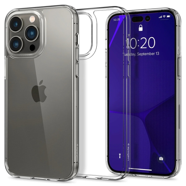 Чехол SPIGEN для iPhone 14 Pro - Air Skin Hybrid - Прозрачный - ACS04952