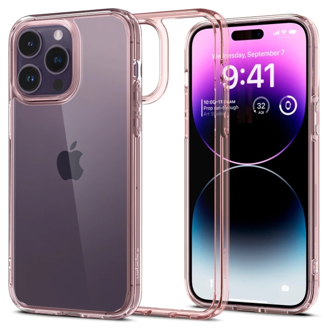 Чехол SPIGEN для iPhone 14 Pro Max - Ultra Hybrid - Розовый - ACS04818