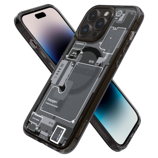 Чехол SPIGEN для iPhone 14 Pro - Ultra Hybrid Zero One (MagFit) - Рисунок - ACS05540
