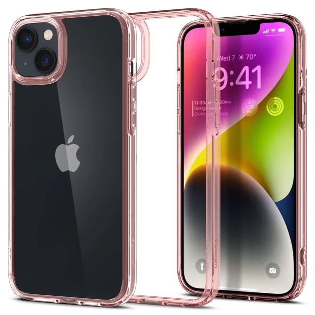 Чехол SPIGEN для iPhone 14 - Ultra Hybrid - Розовый - ACS05043